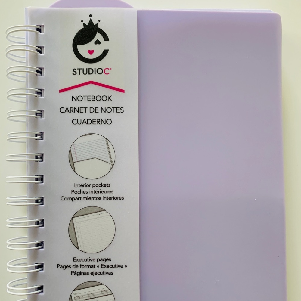 Carolina Pad planner notebook 8x6 lavender